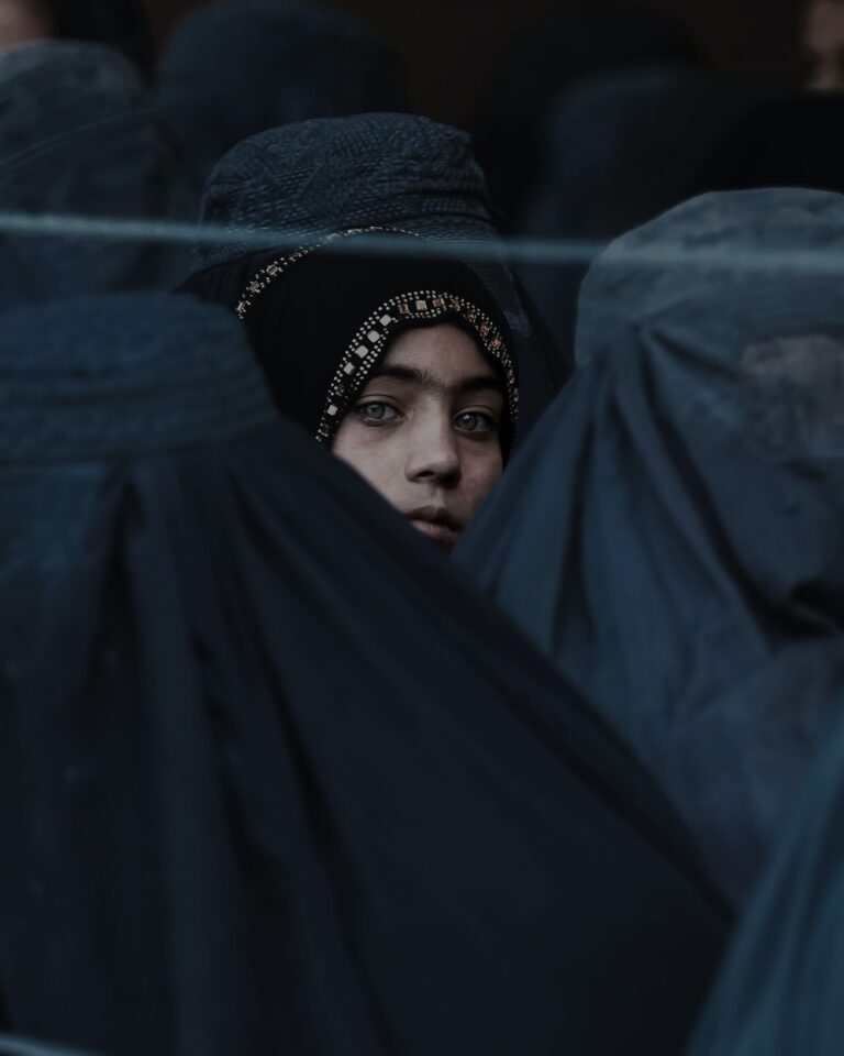 woman afghan with burqa